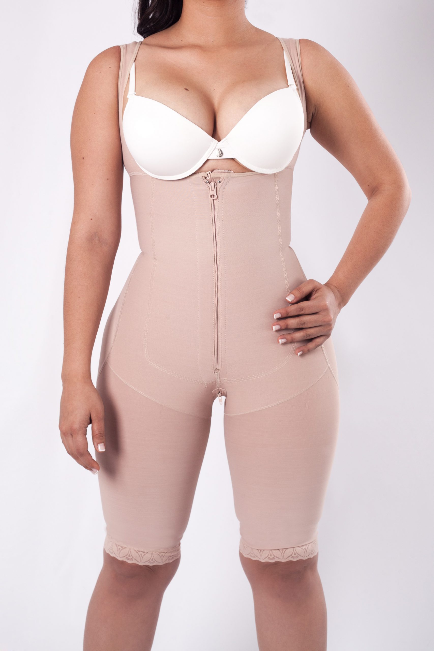 Breast-Covering Sleeveless One-Piece Breasted Shapewear Fajas